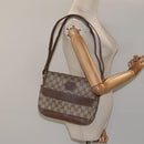 GUCCI GG Supreme Shoulder Bag Beige Gold Auth th5861-24