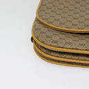 GUCCI Micro GG Supreme Shoulder Bag PVC Beige Gold 001 406 1780 Auth th5863-14