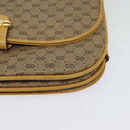 GUCCI Micro GG Supreme Shoulder Bag PVC Beige Gold 001 406 1780 Auth th5863-15