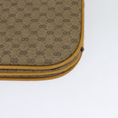 GUCCI Micro GG Supreme Shoulder Bag PVC Beige Gold 001 406 1780 Auth th5863-17