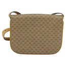 GUCCI Micro GG Supreme Shoulder Bag PVC Beige Gold 001 406 1780 Auth th5863-2