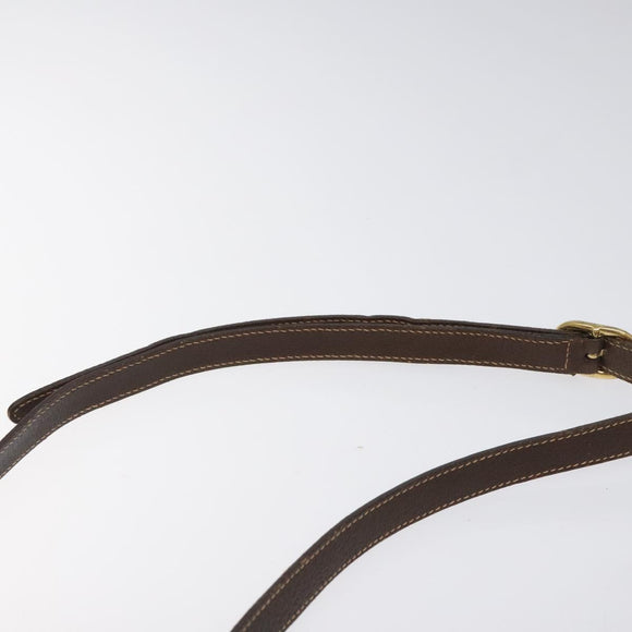 GUCCI GG Supreme Web Sherry Line Bag PVC Beige Gold 89 02 032 Auth th5867