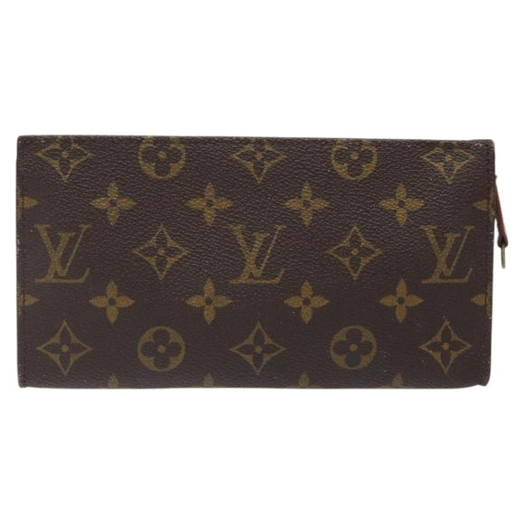 LOUIS VUITTON Monogram Bucket GM Accessory Pouch LV Auth th5873
