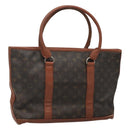 LOUIS VUITTON Monogram Sac Weekend PM Hand Bag M42425 LV Auth th5876-1
