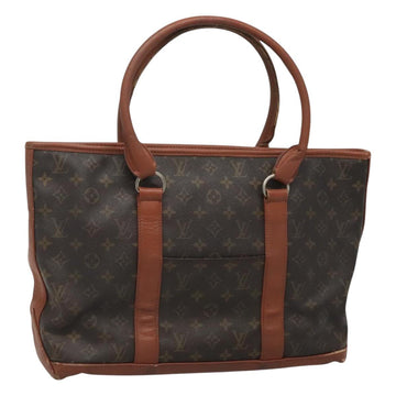 LOUIS VUITTON Monogram Sac Weekend PM Hand Bag M42425 LV Auth th5876