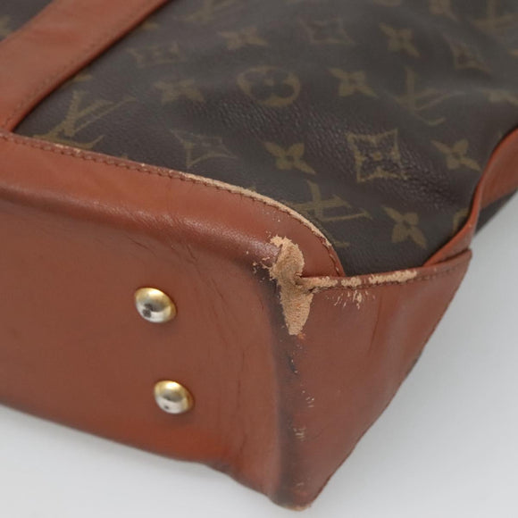 LOUIS VUITTON Monogram Sac Weekend PM Hand Bag M42425 LV Auth th5876