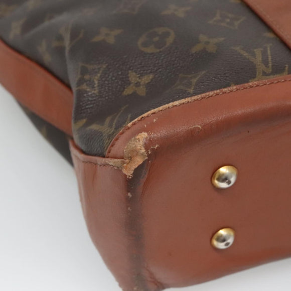 LOUIS VUITTON Monogram Sac Weekend PM Hand Bag M42425 LV Auth th5876