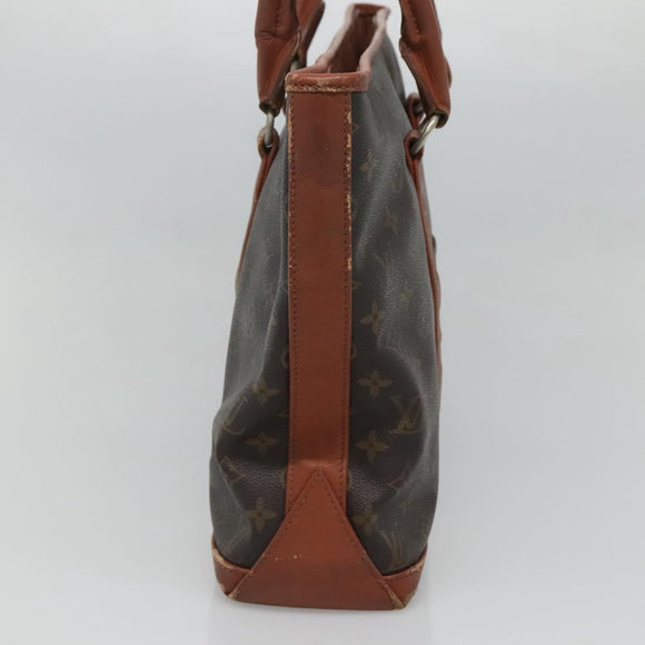 LOUIS VUITTON Monogram Sac Weekend PM Hand Bag M42425 LV Auth th5876