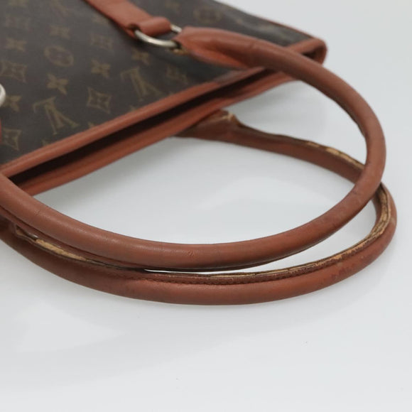 LOUIS VUITTON Monogram Sac Weekend PM Hand Bag M42425 LV Auth th5876