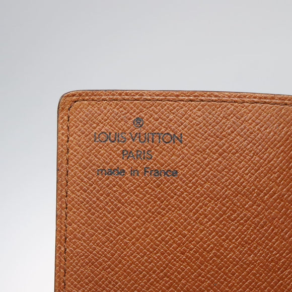 LOUIS VUITTON Monogram Porto Cartes Crdit Pression Card Case M60937 Auth th5884