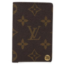 LOUIS VUITTON Monogram Porto Cartes Crdit Pression Card Case M60937 Auth th5884-13