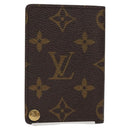 LOUIS VUITTON Monogram Porto Cartes Crdit Pression Card Case M60937 Auth th5884-2
