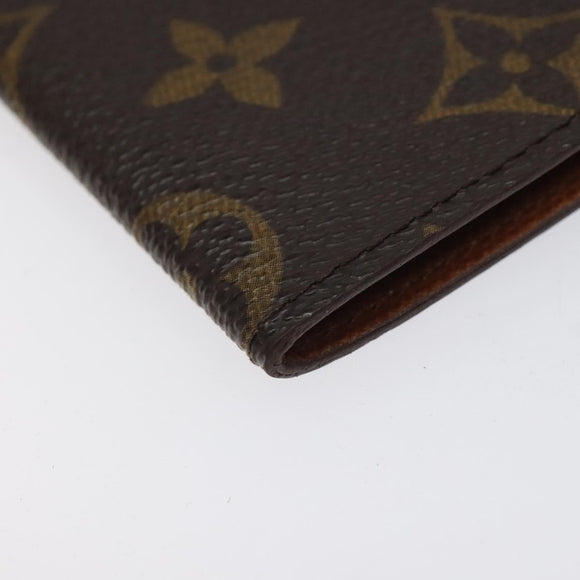 LOUIS VUITTON Monogram Porto Cartes Crdit Pression Card Case M60937 Auth th5884