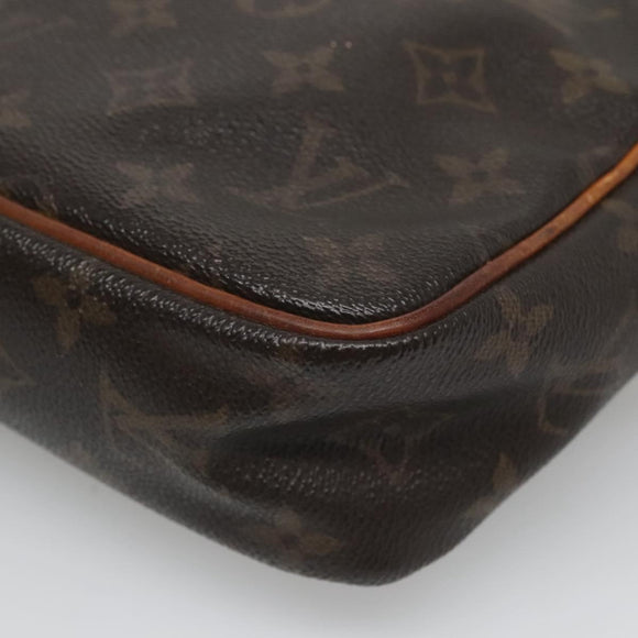LOUIS VUITTON Monogram Compiegne 23 Clutch Bag M51847 LV Auth th5886