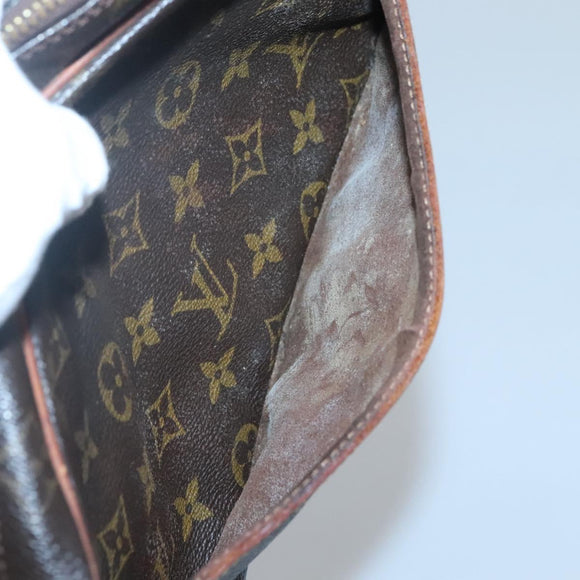 LOUIS VUITTON Monogram Compiegne 23 Clutch Bag M51847 LV Auth th5886