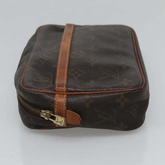 LOUIS VUITTON Monogram Compiegne 23 Clutch Bag M51847 LV Auth th5886