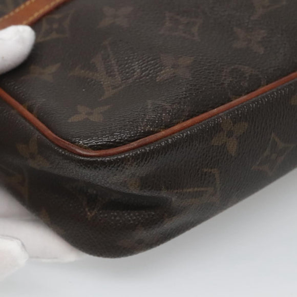 LOUIS VUITTON Monogram Compiegne 23 Clutch Bag M51847 LV Auth th5886