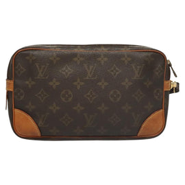 LOUIS VUITTON Monogram Marly Dragonne GM Clutch Bag M51825 LV Auth th5887 - 0