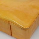 LOUIS VUITTON Monogram Vernis Columbus Tote Bag Lime Yellow M91047 Auth th5893-14