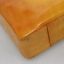 LOUIS VUITTON Monogram Vernis Columbus Tote Bag Lime Yellow M91047 Auth th5893-10