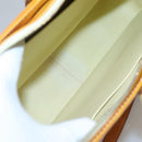 LOUIS VUITTON Monogram Vernis Columbus Tote Bag Lime Yellow M91047 Auth th5893-11