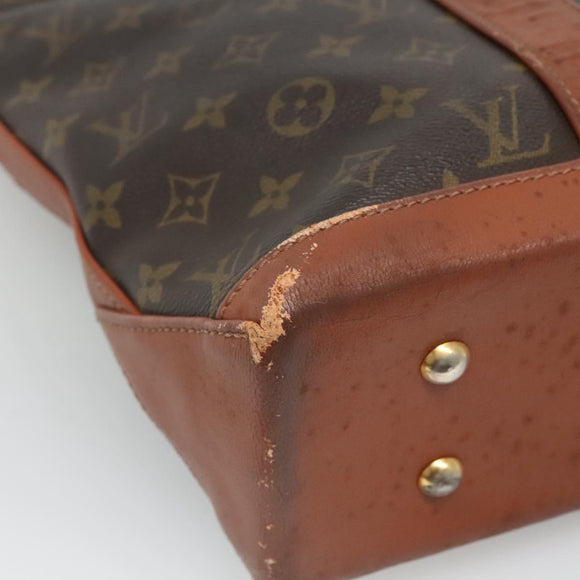 LOUIS VUITTON Monogram Sac Weekend PM Hand Bag M42425 LV Auth th5894