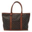 LOUIS VUITTON Monogram Sac Weekend PM Hand Bag M42425 LV Auth th5894-2
