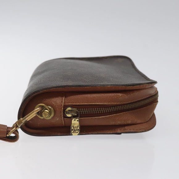 LOUIS VUITTON Monogram Orsay Clutch Bag M51790 LV Auth th5899