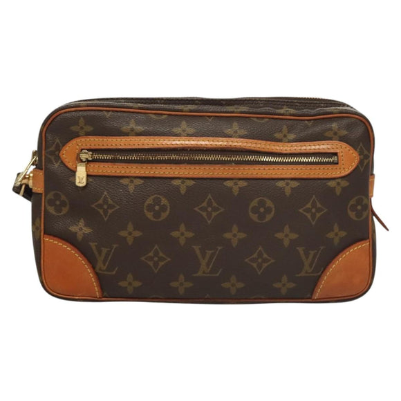 LOUIS VUITTON Monogram Marly Dragonne GM Clutch Bag M51825 LV Auth th5901