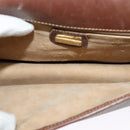 GUCCI Micro GG Supreme Web Sherry Line Bag PVC Beige Gold Auth th5905-10