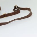 GUCCI Micro GG Supreme Web Sherry Line Bag PVC Beige Gold Auth th5905-7