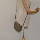 GUCCI GG Plus Supreme Shoulder Bag PVC Leather Beige Gold Auth th5906-21