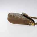 GUCCI GG Plus Supreme Shoulder Bag PVC Leather Beige Gold Auth th5906-3