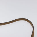 GUCCI GG Plus Supreme Shoulder Bag PVC Leather Beige Gold Auth th5906-8