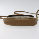 GUCCI GG Plus Supreme Shoulder Bag PVC Leather Beige Gold Auth th5906-5