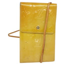 LOUIS VUITTON Monogram Vernis Walker Wallet Beige M91074 LV Auth th5910-1