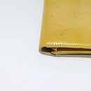 LOUIS VUITTON Monogram Vernis Walker Wallet Beige M91074 LV Auth th5910-15