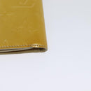 LOUIS VUITTON Monogram Vernis Walker Wallet Beige M91074 LV Auth th5910-18