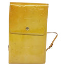 LOUIS VUITTON Monogram Vernis Walker Wallet Beige M91074 LV Auth th5910-13