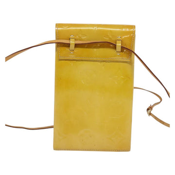 LOUIS VUITTON Monogram Vernis Walker Wallet Beige M91074 LV Auth th5910 - 0