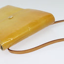 LOUIS VUITTON Monogram Vernis Walker Wallet Beige M91074 LV Auth th5910-6