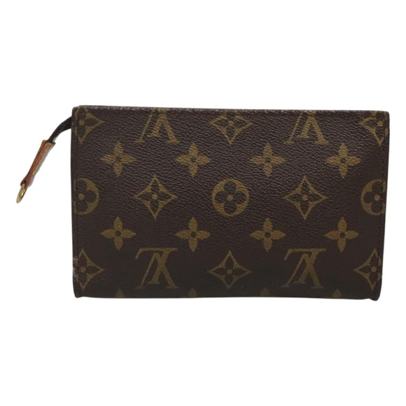 LOUIS VUITTON Monogram Bucket PM Accessory Pouch LV Auth th5913