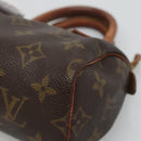 LOUIS VUITTON Monogram Mini Speedy Hand Bag M41534 LV Auth th5917-8