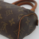 LOUIS VUITTON Monogram Mini Speedy Hand Bag M41534 LV Auth th5917-16
