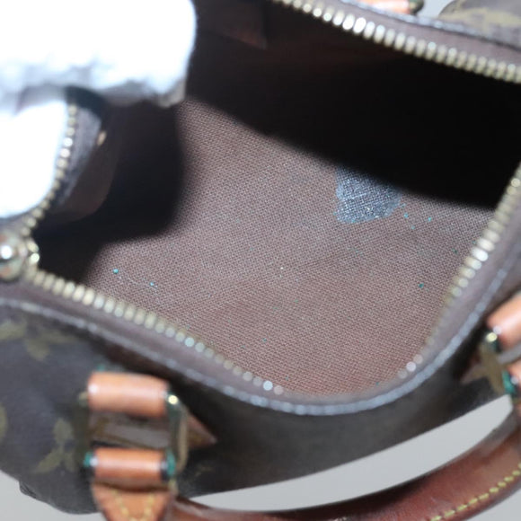LOUIS VUITTON Monogram Mini Speedy Hand Bag M41534 LV Auth th5917
