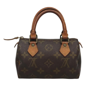 LOUIS VUITTON Monogram Mini Speedy Hand Bag M41534 LV Auth th5917 - 0