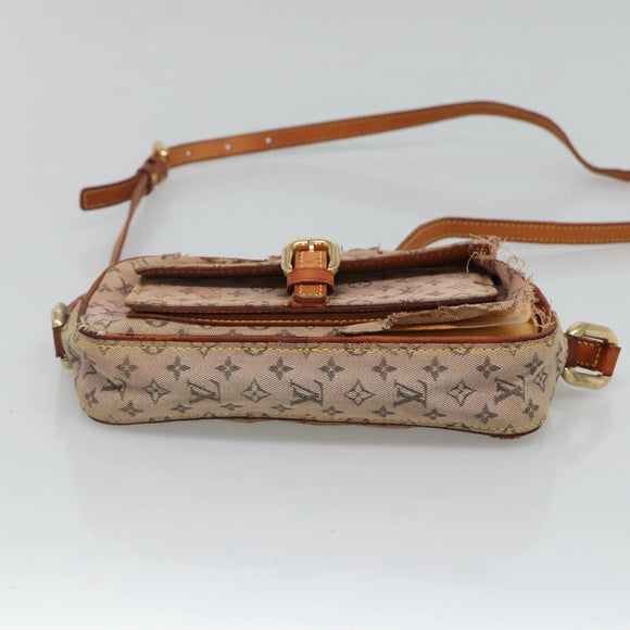 LOUIS VUITTON Monogram Mini Epi Shoulder Bag 2Set Blue LV Auth th5921