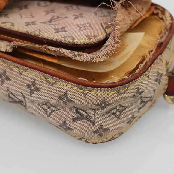 LOUIS VUITTON Monogram Mini Epi Shoulder Bag 2Set Blue LV Auth th5921