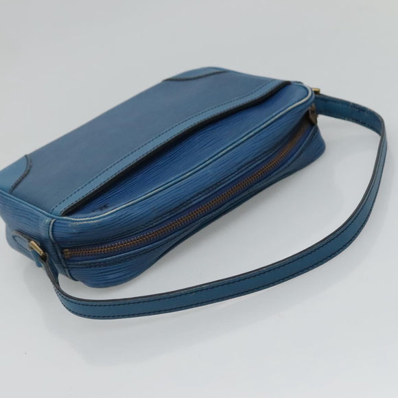 LOUIS VUITTON Monogram Mini Epi Shoulder Bag 2 Set Blue LV Auth th5921
