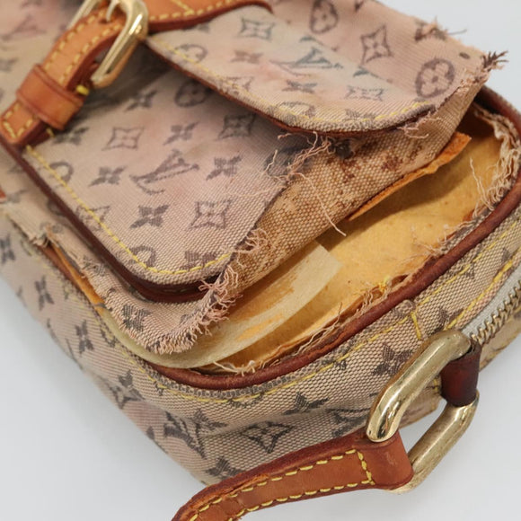 LOUIS VUITTON Monogram Mini Epi Shoulder Bag 2Set Blue LV Auth th5921